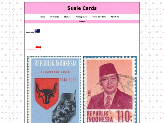 stamps/oceania screenshot