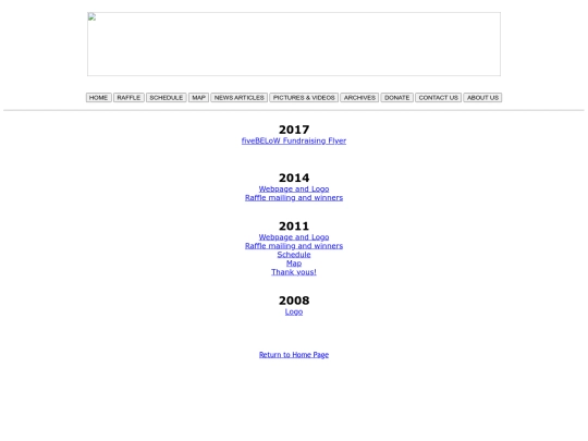 Archives screenshot