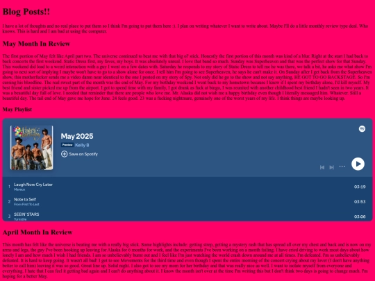 blog screenshot