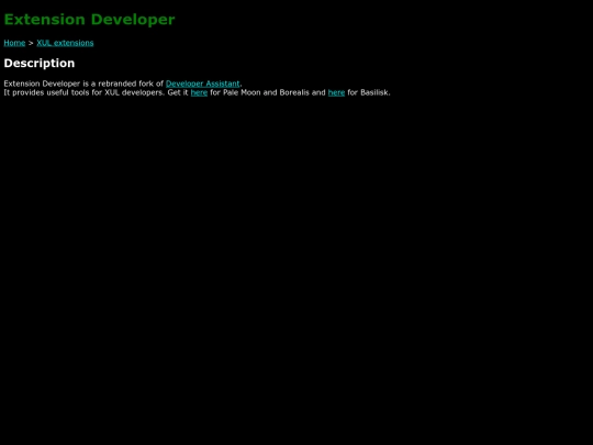xul/extensiondev/extensiondev screenshot