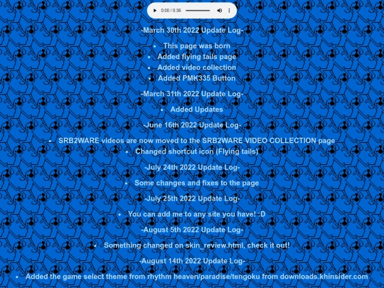 updates screenshot