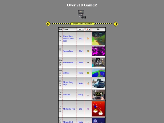 games/gamelist screenshot