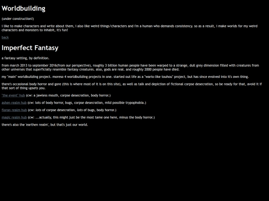 worldbuilding/worlds screenshot