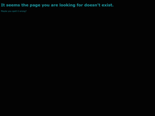 not_found screenshot