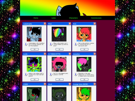 characters screenshot