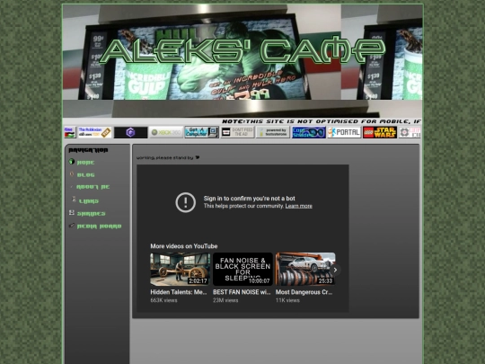 working screenshot