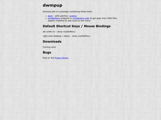 dwmpup screenshot