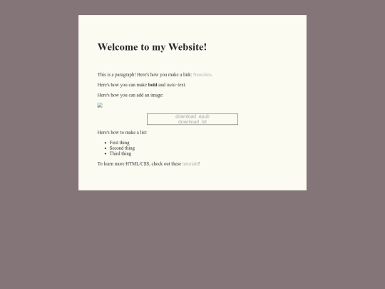 css/test screenshot