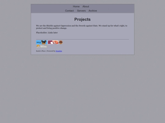 projects screenshot