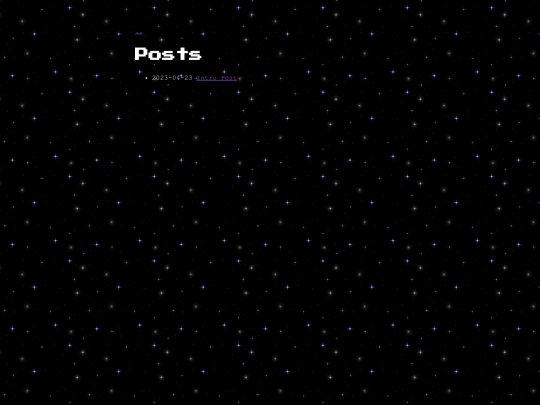 posts screenshot