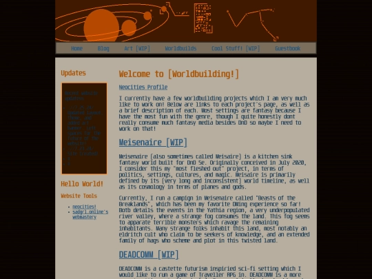 worldbuilding/home screenshot