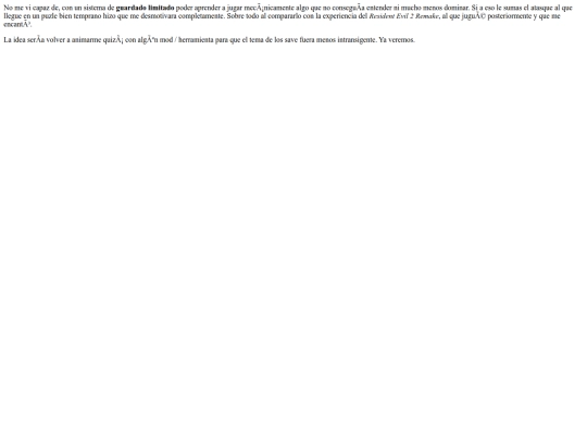 web/videojuegos/comentarios_videojuegos/resident_evil_hd_remaster screenshot