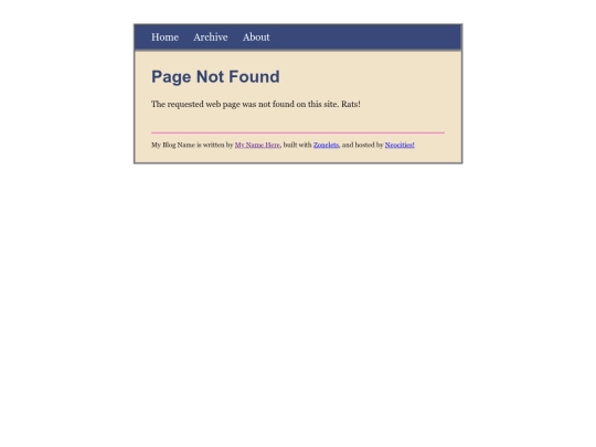 not_found screenshot