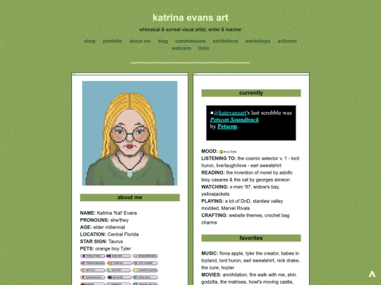 aboutme screenshot