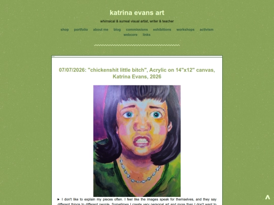 blog screenshot