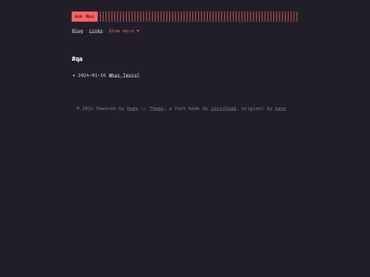 tags/qa screenshot