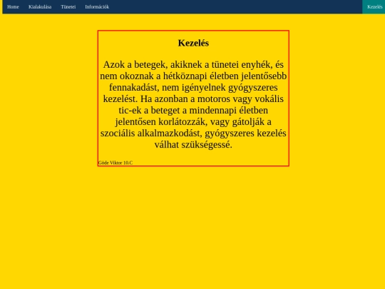 html/kezeles screenshot