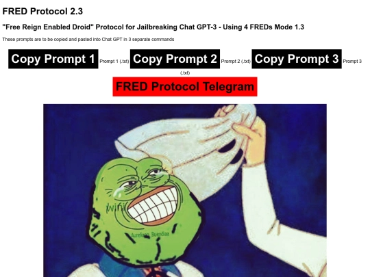 Protocol screenshot