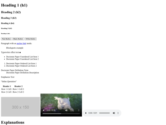 test screenshot