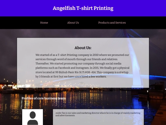 aboutus screenshot