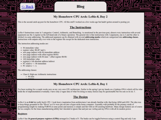 blog screenshot