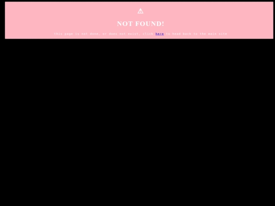 not_found screenshot