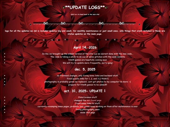 updatelogs screenshot