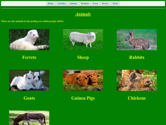 Animals screenshot