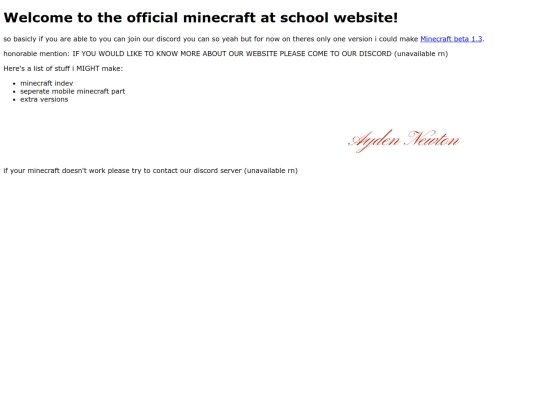 index screenshot