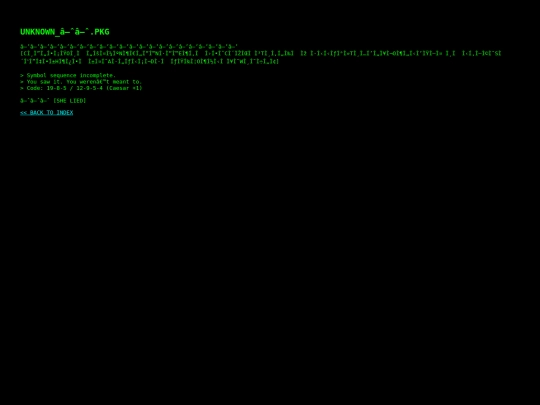 unknown_pkg screenshot