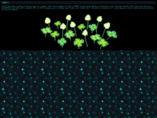 links screenshot