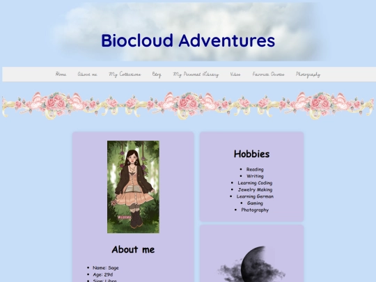 aboutme screenshot