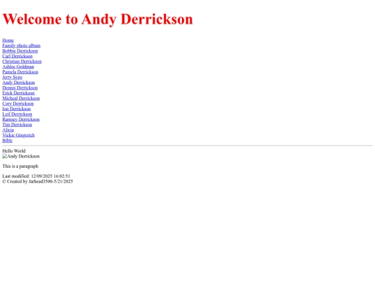 htmllinks/andyderrickson screenshot