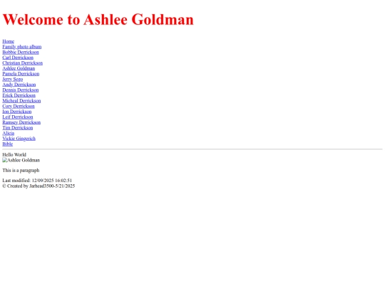 htmllinks/ashleegoldman screenshot