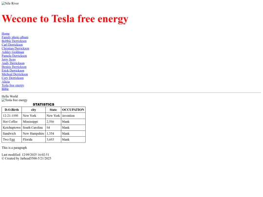 htmllinks/teslafreeenergy screenshot