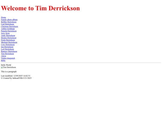 htmllinks/timderrickson screenshot