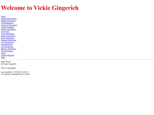 htmllinks/vickiegingerich screenshot