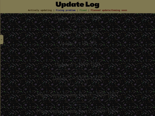 Updates screenshot