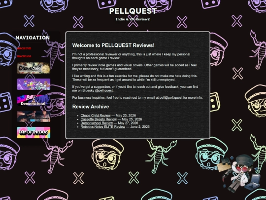 reviews screenshot