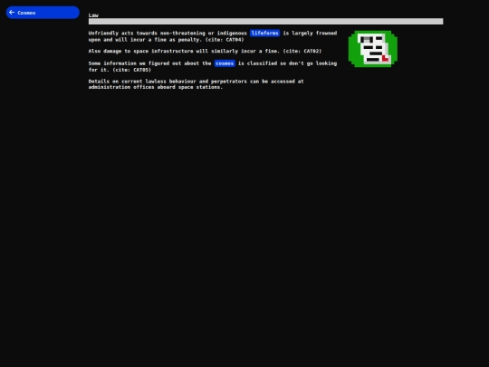 database/law screenshot