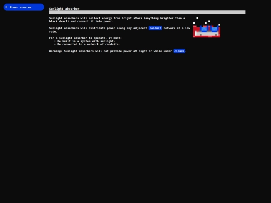 database/sunlight_absorber screenshot