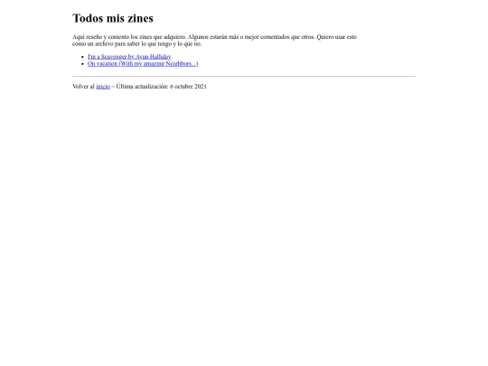 zines screenshot