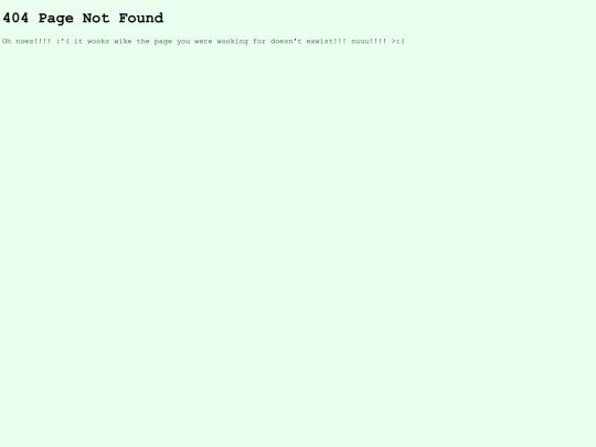 not_found screenshot