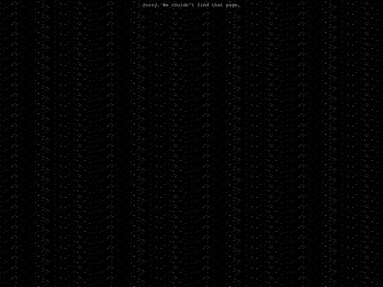 not_found screenshot