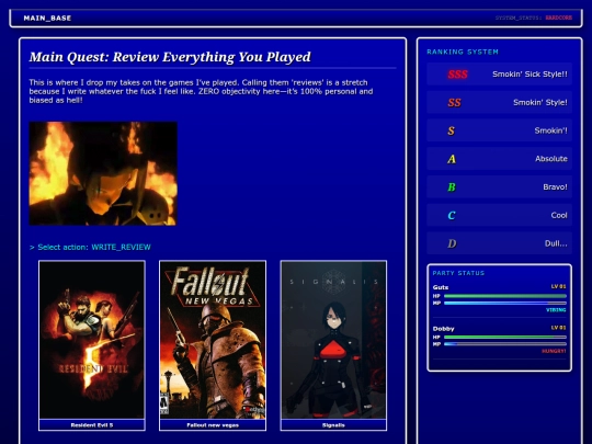 games screenshot