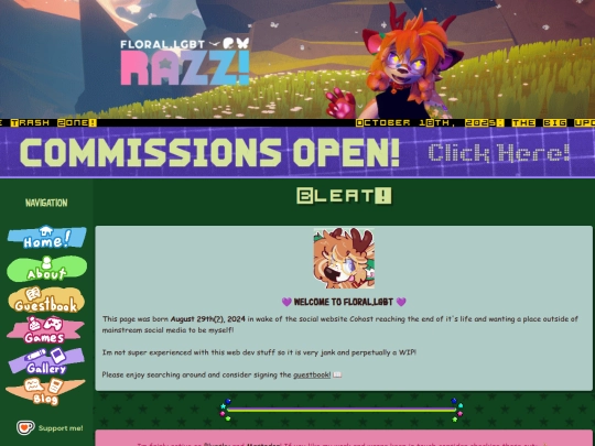 home screenshot