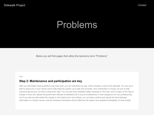 tags/problems screenshot