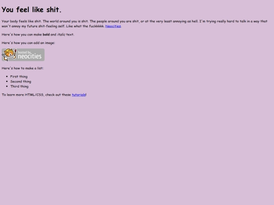 shit screenshot