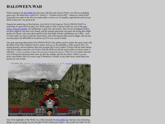 hyperlink/dtr/haloween screenshot