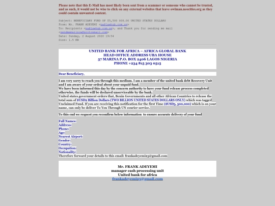 spam/BENEFICIARY_FUND_OF__5_500_000.00_UNITED_STATES_DOLLARS screenshot